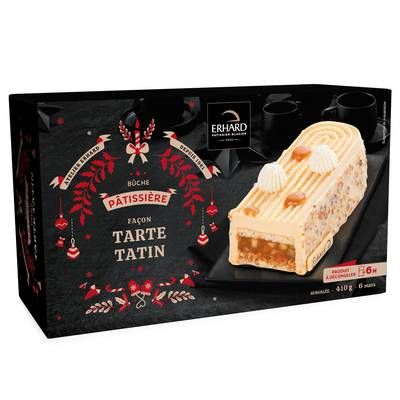 Erhard Bûche pâtissière façon tarte tatin, 410g