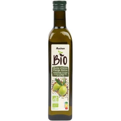 Auchan BIO Huile d'Olive vierge extra Bio, 50cl