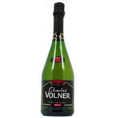 Charles Volner Vin mousseux brut blanc de blanc 12°, 75cl