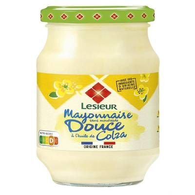 Lesieur Mayonnaise Douce à l'Huile de Colza, 235g