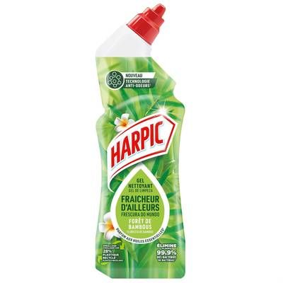 Harpic Gel WC Fraicheur D'Ailleurs Forêt de Bambous, 750ml