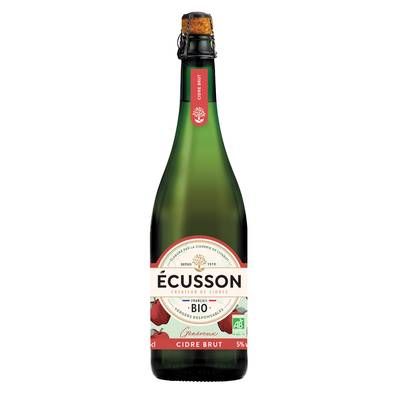 Ecusson Cidre Brut Généreux 5.5° BIO, 75cl