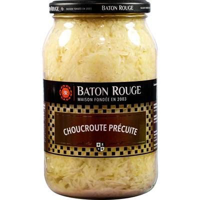 Baton rouge Choucroute précuite, 900g