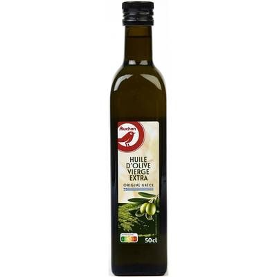 Auchan Huile d'Olive vierge extra origine Grèce, 50cl