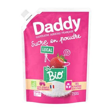 Daddy Sucre en Poudre Bio, 750g
