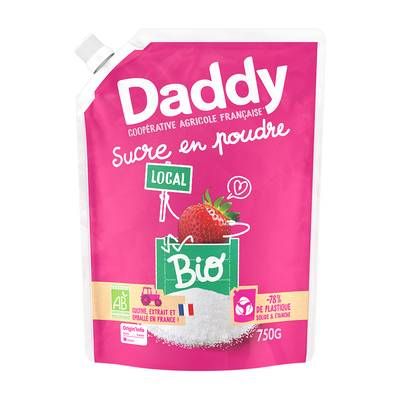 Daddy Sucre en Poudre Bio, 750g