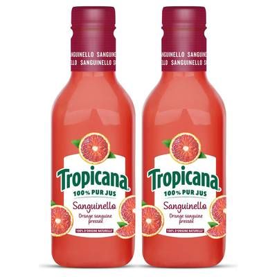 Tropicana Jus d'Orange Sanguinello, Lot de 2x90cl