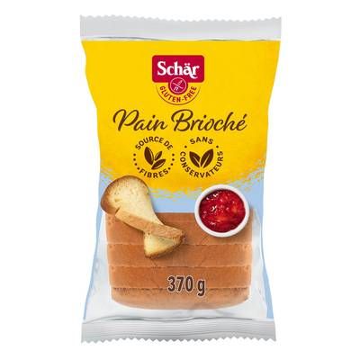 Schär Pain brioché tranché sans gluten, 370g