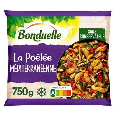 Bonduelle Poêlée La méditerranéenne- Légumes du soleil, pommes de terre, graine de courge, 750g