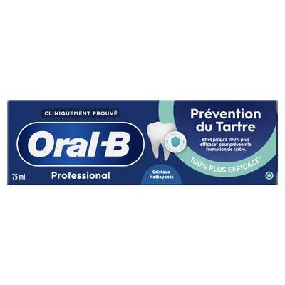 Oral B Dentifrice Prévention Tartre, 75ml