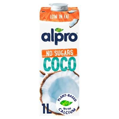 Alpro Boisson végétale coco sans sucre ajouté, 1l