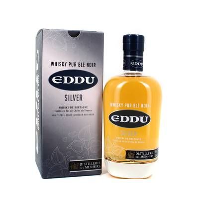 Eddu Whisky pur blé noir Silver 43°, 70cl