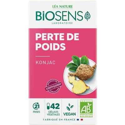 Biosens Gellule Perte Poids Konjac Complément alimentaire Bio, 28g