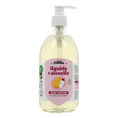 Super Flacon Liquide vaisselle sans parfum, 500ml