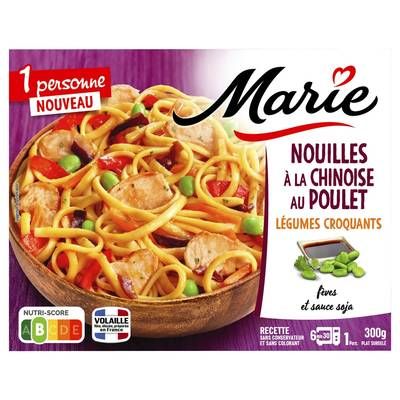 Marie Nouilles à la Chinoise au Poulet, 300g