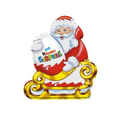 Kinder Moulage traineau Père Noel Kinder Surprise, 75g