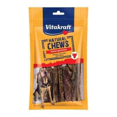 Vitakraft Natural Chews Panse de Boeuf séchée à mâcher- Friandise récompense pour chien, 100g