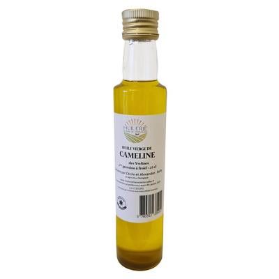 Huilerie Plaine de Versailles Huile vierge de Cameline cultivée dans les Yvelines, 25cl