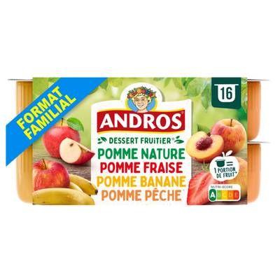 Andros Compote panaché, 16x100g