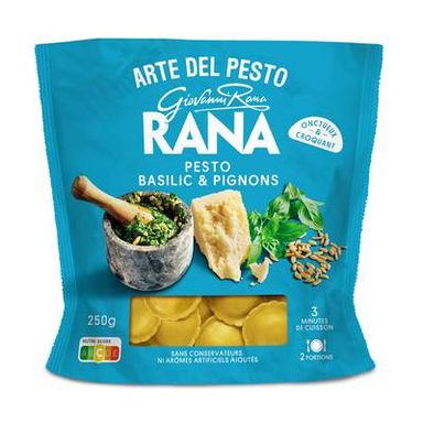 Giovanni Rana Raviolis Frais Pesto Basilic & Pignons, 250g