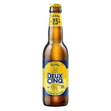 La Deux Cinq Bière aromatisée citron légère 2,5°, 33cl