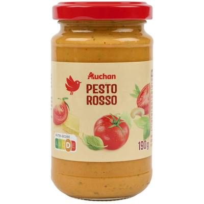 Auchan Sauce Pesto rosso, 190g