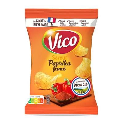 Vico Chips Saveur Paprika fumé, 125g