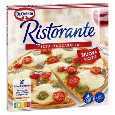 Dr.Oetker - Ristorante Pizza mozzarella- Tomates, mozzarella, 335g
