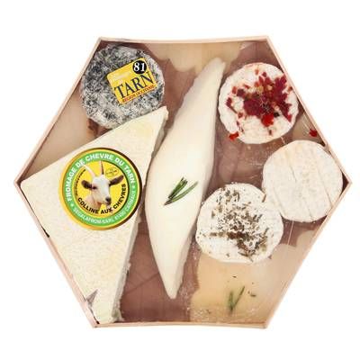 Les Petites Laiteries Plateau de Fromages de Chèvre du Tarn - Lait de chèvre cru, 315g