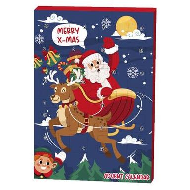 MC & Co Calendrier Avent chocolat Noël, 50g