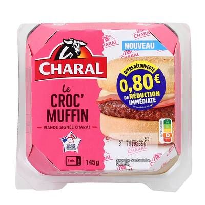 Charal Le Croc'Muffin, 145g