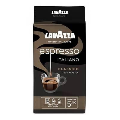 Lavazza Café Espresso italien, le paquet, 250g