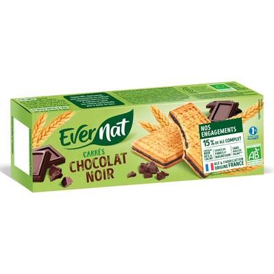 Evernat Goûters bio chocolat noir, 225g