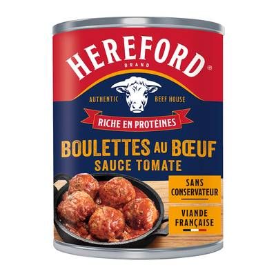 Hereford Boulettes au Boeuf Sauce Tomate, 400g