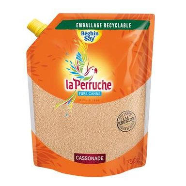 La Perruche Cassonade Sucre de Canne, 750g