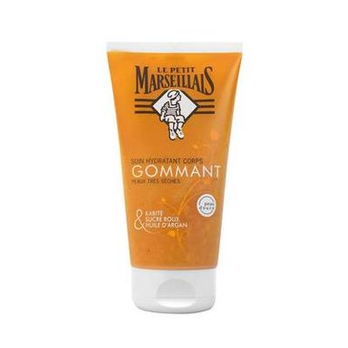Le Petit Marseillais Soin gommant corps karité, sucre roux à l'huile d'argan, 150ml