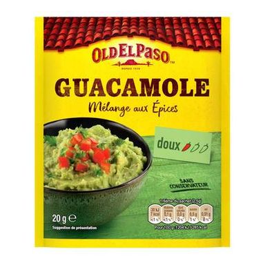 Old el Paso Mélange d'épices- Préparation pour guacamole, 20g