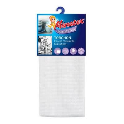 Ménatex Essuie-vaisselle microfibre, 40 x 60 cm