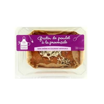 Instant Traiteur Gratin Provençal au Poulet, 300g