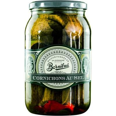 Bornibus Cornichons au sel, 450g