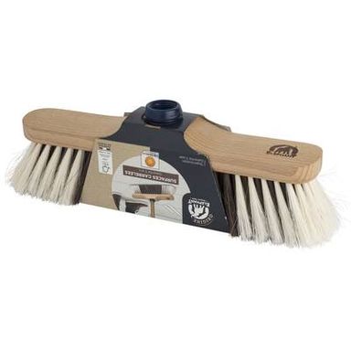 Elephant Balai intérieur crin et bois