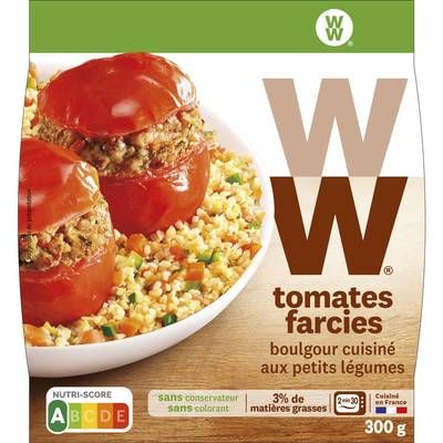 WW Tomates Farcies et Boulghour Cuisinés, 300g