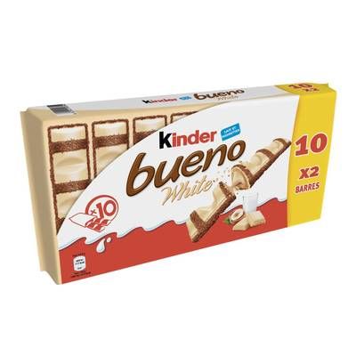 Kinder Bueno White, 10x2 barres - 390g