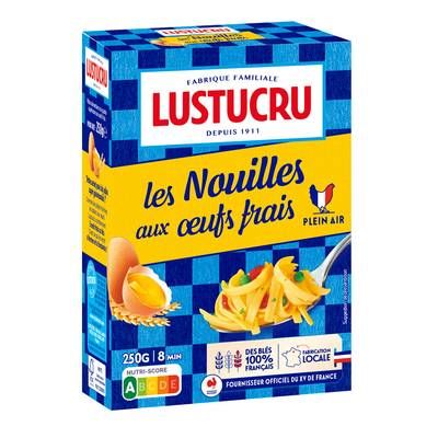 Lustucru Pâtes Nouilles aux Oeufs Frais, 250g