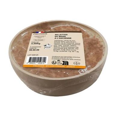 Prunier Rillettes du Mans à l'Ancienne, 300g