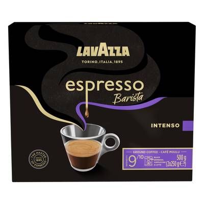 Lavazza Café moulu Espresso Barista Intenso, 2x250g