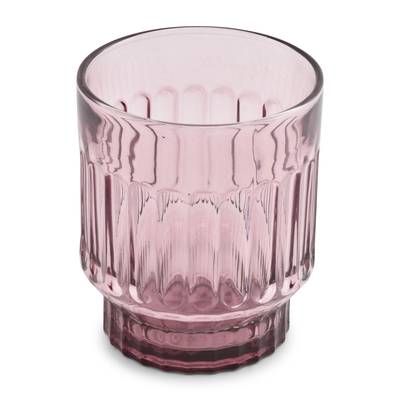 Salt & Pepper Verre 30cl rose Tone, 4 verres