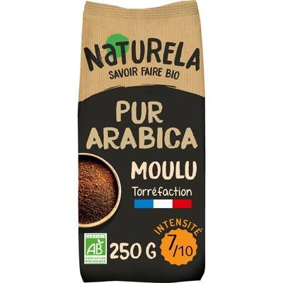 Naturela Café Moulu Pur Arabica Bio, 250g