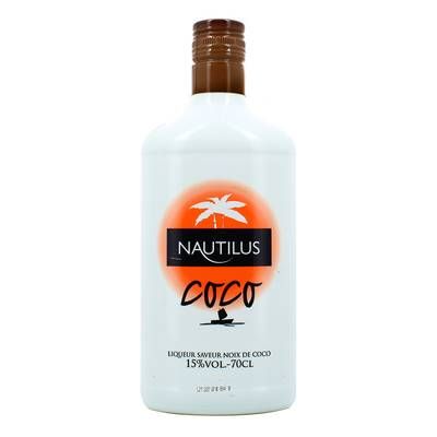 Nautilus Liqueur saveur noix de Coco 15°, 70cl