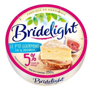 Bridelight Fromage léger 5%mg, 250g